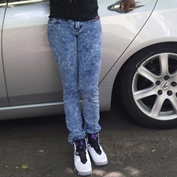 Blue vintage style denim jeans - Picture 4 of 4